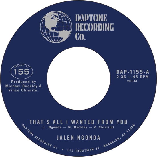 Cover for Jalen Ngonda · That’s All I Wanted From You / So Glad I Found You (LP) (2024)