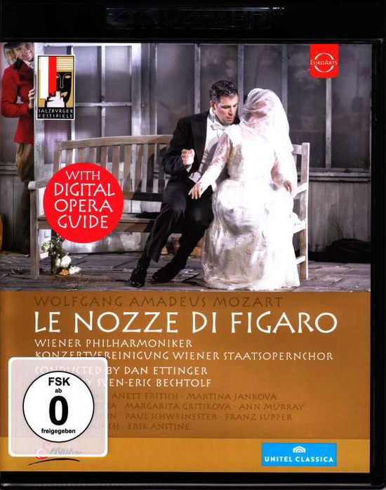 Le nozze di Figaro-4k Ultra (Bl - Wiener Philharmoniker - Films - EuroArts - 0880242729514 - 2 décembre 2016