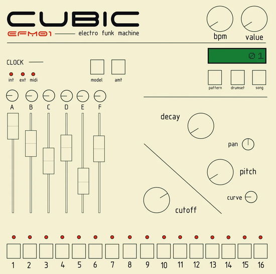 Cover for Cubic · Efm01 (LP) (2025)