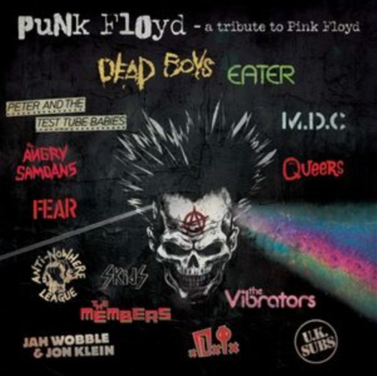 Cover for Punk Floyd - a Tribute to Pink Floyd / Various · Punk Floyd - A Tribute To Pink Floyd (LP) (2024)