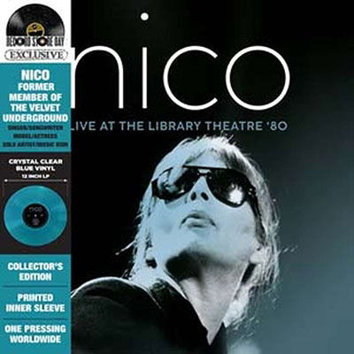 Live At The Library Theatre '80 - Crystal Clear Blue - Nico - Musik - Culturefactory - 3700477835514 - 22. April 2023