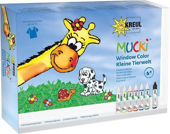 Cover for Kreul · Mucki Window Color 7er Set kl. Tierwelt (Spielzeug) (2016)