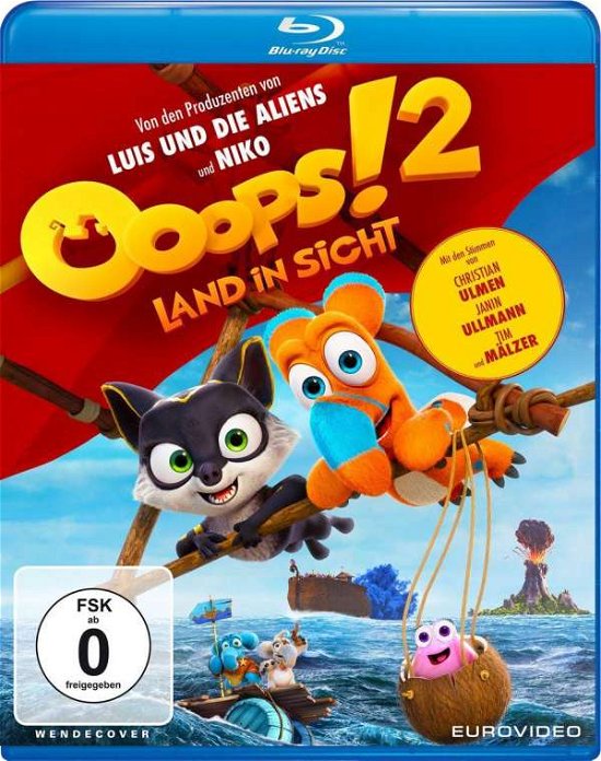 Cover for Ooops! 2-land in Sicht/bd · Ooops!2-land in Sicht/bd (Blu-ray) (2021)