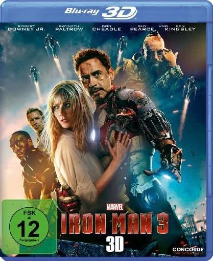 Cover for Iron Man 3-3d/bd (Blu-ray) (2013)