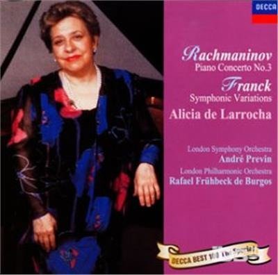 Rachmaninov: Piano Concerto 3 Etc - Rachmaninov / De Larrocha,alicia - Musik - DECCA - 4988005266514 - 15. december 2017