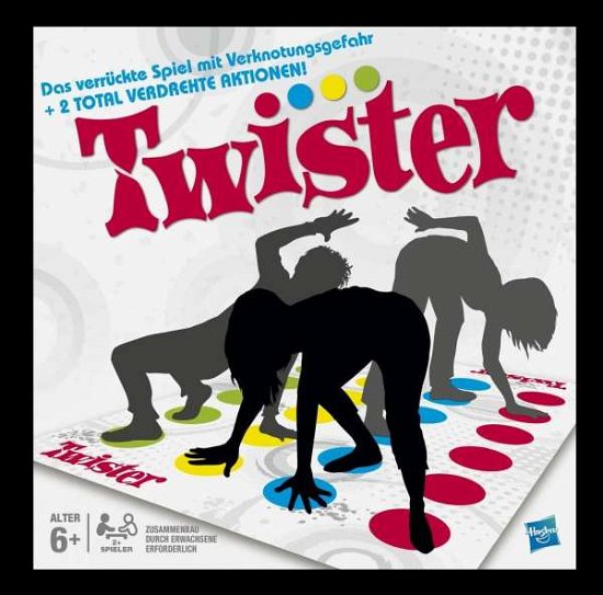 Cover for Hasbro · Twister (Spiel) 98831100 (Bok) (2013)