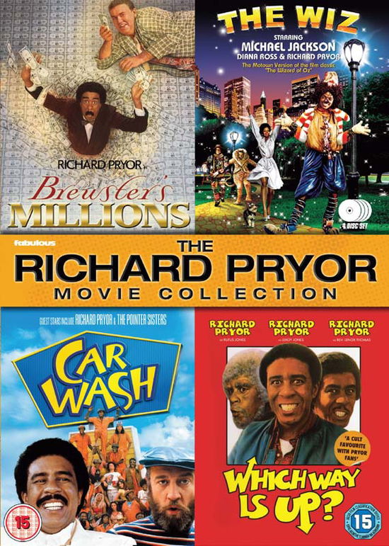 The Richard Pryor Collection (4 Films) - The Richard Pryor Collection DVD - Films - Fabulous Films - 5030697039514 - 18 septembre 2017