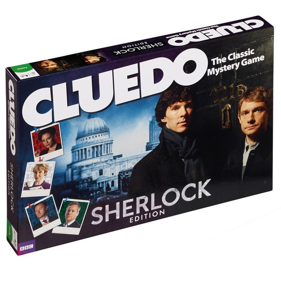 Sherlock (Cluedo) - Sherlock - Lautapelit - PHD - 5036905019514 - maanantai 15. huhtikuuta 2019