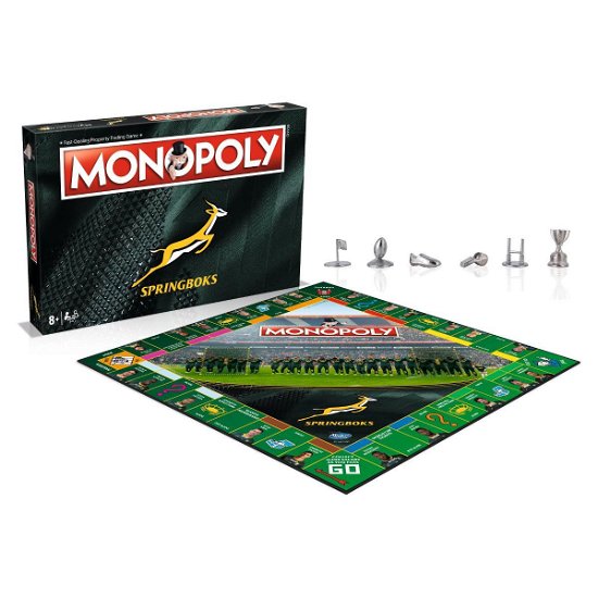 Springboks Monopoly -  - Brætspil - HASBRO GAMING - 5036905035514 - 