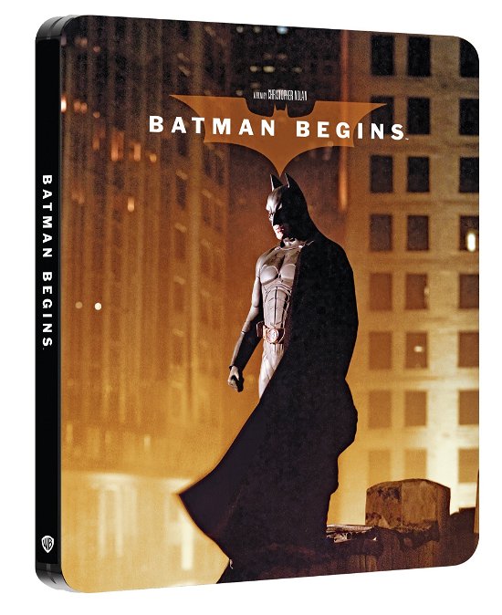 Cover for Batman Begins (Steelbook) (4k (Blu-ray) (2022)
