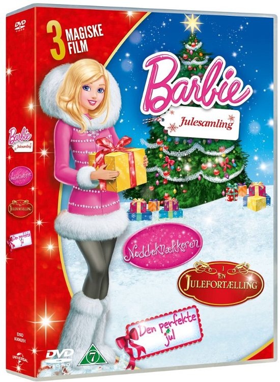 Cover for Barbie · Nøddeknækkeren / Den Perfekte Jul / I En Julefortælling (DVD) (2015)