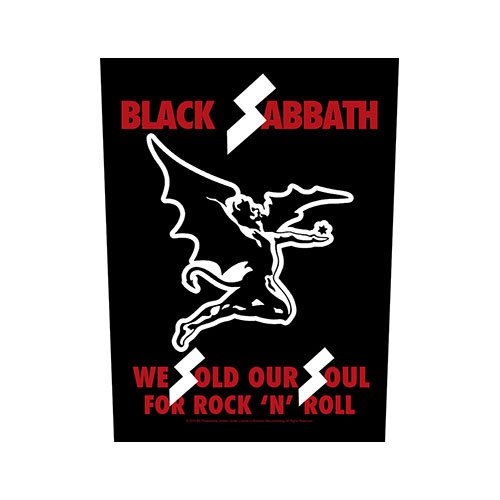 Cover for Black Sabbath · Black Sabbath Back Patch: We Sold Our Souls (MERCH) [Black edition] (2019)