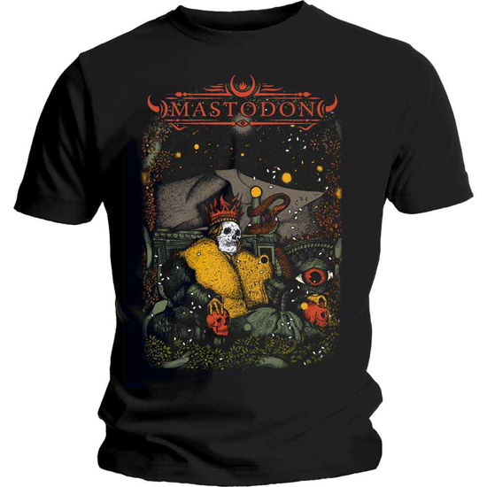 Mastodon Unisex T-Shirt: Seated Sovereign - Mastodon - Koopwaar - PHM - 5056170639514 - 26 november 2018