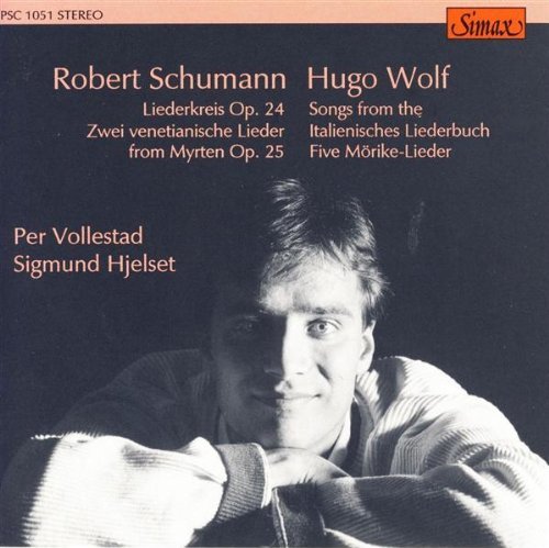 Cover for Schumann / Wolf / Hjelset / Vollestad · Liederkreis Myrten / Italienisches Liederbuch (CD) (1992)