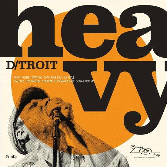 Cover for D/Troit · Heavy (Orange Vinyl) (LP) (2022)