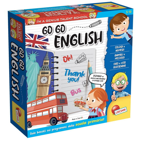 Cover for Lisciani: Piccolo Genio · Ts - Go-Go English (MERCH)