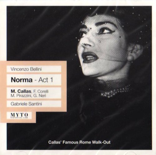 Cover for Bellini / Corelli / Neri / Callas / Santini · Norma: Act 1 (CD) (2008)