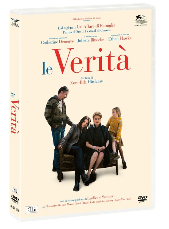Cover for Juliette Binoche,catherine Deneuve,ethan Hawke · Verita' (Le) (DVD) (2020)