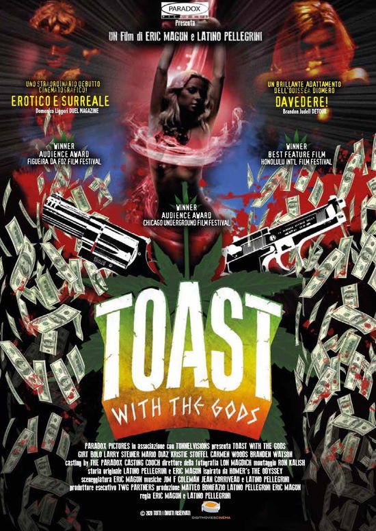 Cover for Toast with the Gods (DVD) (2020)