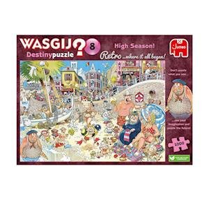 Cover for Puzzel Wasgij Retro Destiny 8: Hoogseizoen 1000 stukjes (1110100329) (Leketøy)