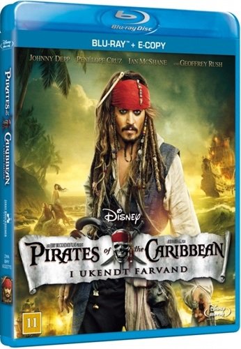 Cover for Pirates of the Caribbean · I Ukendt Farvand (Blu-ray) (2011)