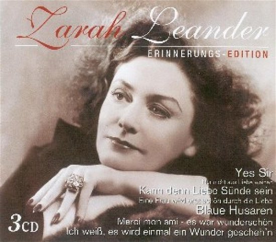 Cover for Zarah Leander · Erinnerungs-edition (CD) (2006)