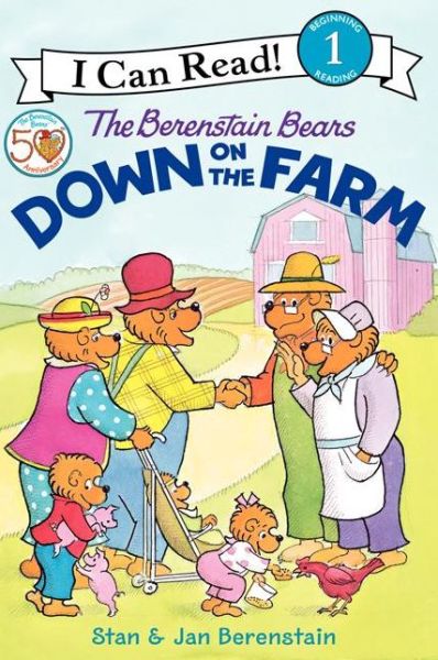 Cover for Jan Berenstain · The Berenstain Bears Down on the Farm - I Can Read Level 1 (Paperback Book) (2006)