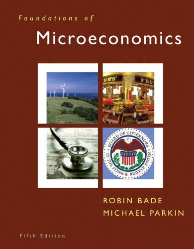 Cover for Michael Parkin · Foundations of Microeconomics &amp; Myeconlab Student Access Code Card (5th Edition) (Paperback Book) (2010)