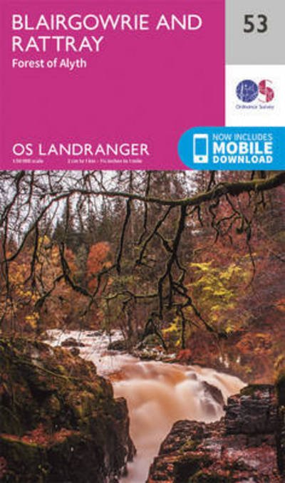 Cover for Ordnance Survey · Blairgowrie &amp; Forest of Alyth - OS Landranger Map (Kort) [February 2016 edition] (2016)