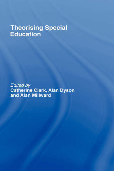 Cover for Aan Millward · Theorising Special Education (Taschenbuch) (1998)