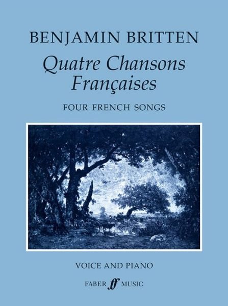 Quatre Chansons Francaises: (Vocal Score) -  - Boeken - Faber Music Ltd - 9780571506514 - 1 december 1998