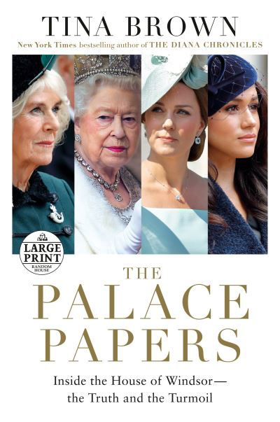 Cover for Tina Brown · The Palace Papers: Inside the House of Windsor--the Truth and the Turmoil (Paperback Book) (2022)