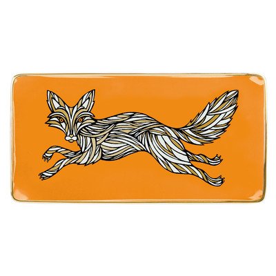 Cover for Sarah McMenemy · Patch NYC Fox Rectangle Porcelain Tray (MERCH) (2018)