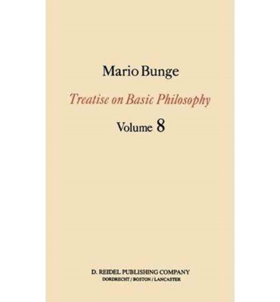 Cover for Bunge · Treatise on Basic Philosophy.Bd.8 (Book) [1989 edition] (1989)