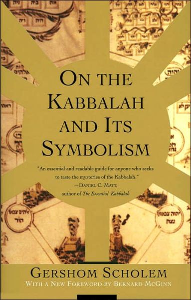 On the Kabbalah and its Symbolism - Mysticism and Kabbalah - Gershom Scholem - Livros - Random House USA Inc - 9780805210514 - 30 de janeiro de 1996