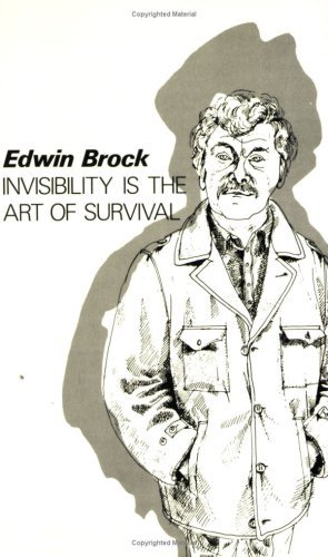 Cover for Edwin Brock · Invisibility is the Art of Survival (Paperback Book) (2019)