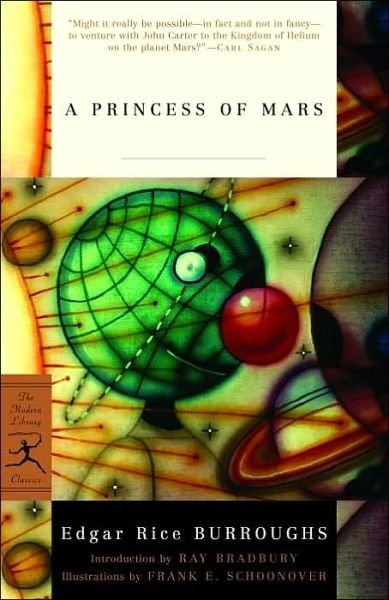 Cover for Edgar Rice Burroughs · A Princess of Mars: A Barsoom Novel - Modern Library Classics (Paperback Book) (2003)