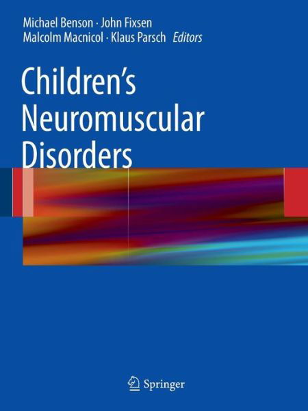 Cover for Michael Benson · Children's Neuromuscular Disorders (Pocketbok) (2011)