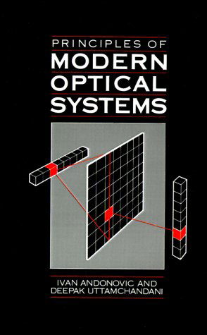 Cover for Deepa Uttamchandani · Principles of Modern Optical Systems (Hardcover Book) [First edition] (1989)