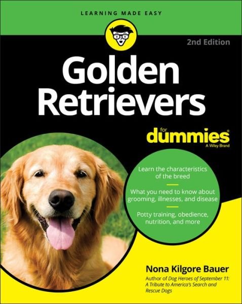 Cover for Nona K. Bauer · Golden Retrievers For Dummies (Paperback Book) (2020)