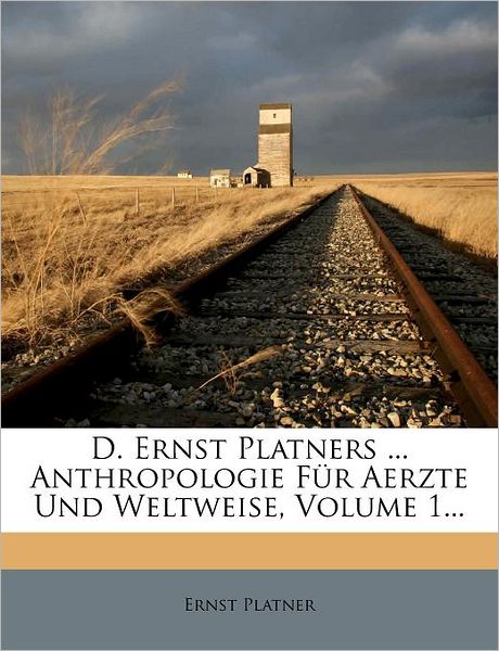 Cover for Platner · D. Ernst Platners ... Anthropol (Book) (2011)