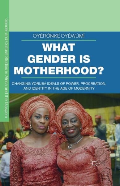 Cover for Oyeronke Oyewumi · What Gender is Motherhood?: Changing Yoruba Ideals of Power, Procreation, and Identity in the Age of Modernity - Gender and Cultural Studies in Africa and the Diaspora (Taschenbuch) [1st ed. 2016 edition] (2015)