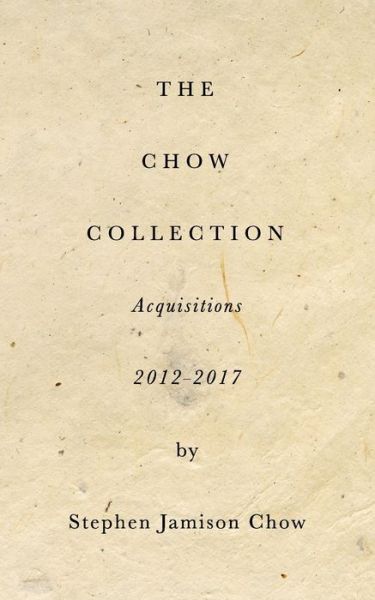 Cover for Stephen Chow · The Chow Collection (Pocketbok) (2017)