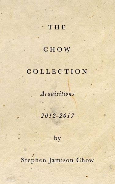 Cover for Stephen Chow · The Chow Collection (Paperback Book) (2017)
