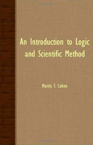 Cover for Morris F. Cohen · An Introduction to Logic and Scientific Method (Paperback Book) (2007)