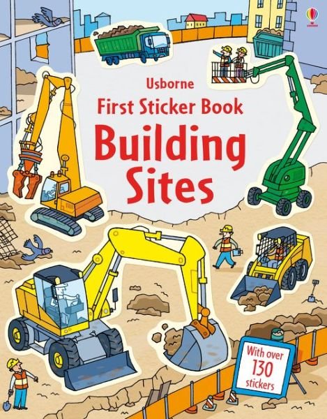 Cover for Jessica Greenwell · First Sticker Book Building Sites - First Sticker Books (Paperback Bog) (2016)