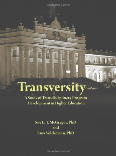 Cover for Sue L.T. McGregor · Transversity: Transdisciplinary Approaches in Higher Education (Paperback Book) (2011)