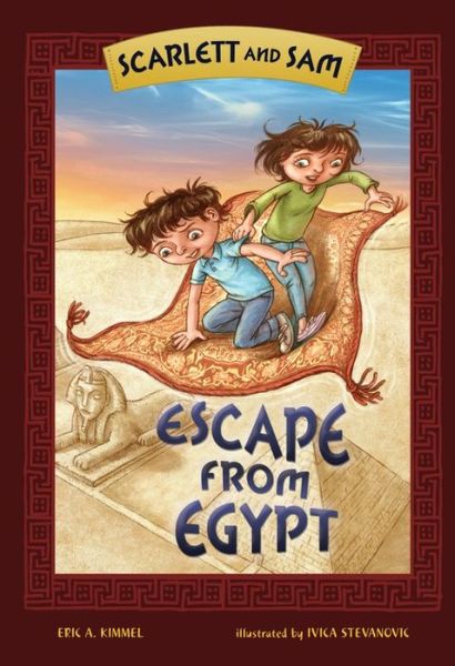 Cover for Eric A. Kimmel · Scarlett and Sam: Escape from Egypt (Kar-ben for Older Readers) (Paperback Book) (2015)