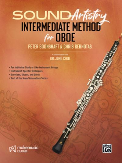 Cover for Peter Boonshaft · Sound Artistry Intermediate Method for Oboe (Book) (2023)