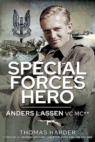 Cover for Thomas Harder · Special Forces Hero: Anders Lassen VC MC* (Inbunden Bok) (2021)